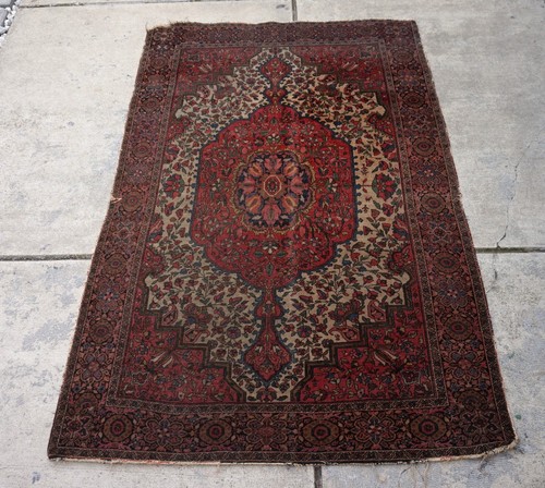 Antique farahan sarouk rug - sarouk,