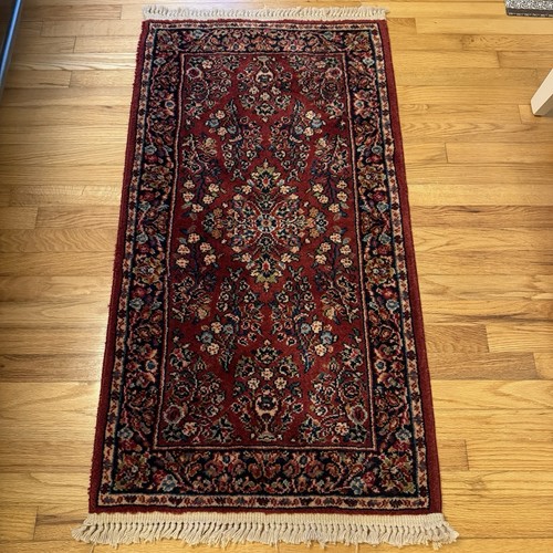 Vintage wool karastan red - vintage,