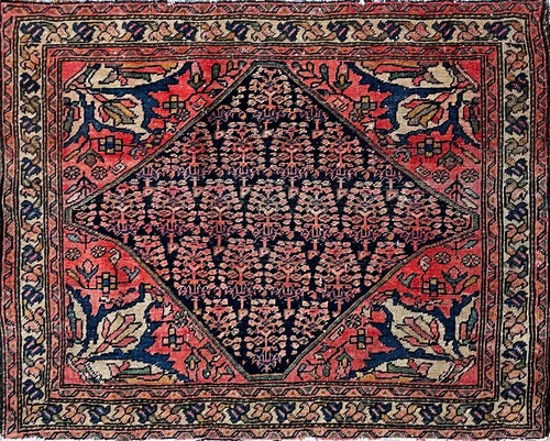 Antique feraghan sarouk rug - feraghan,