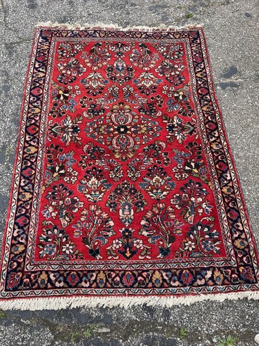 Antique oriental rug - rug, 3x5